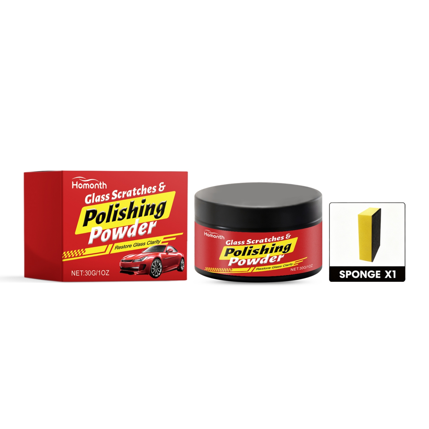 Glass Scratch Repair Kit
