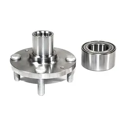 Front Wheel Hub Bearing Kit For 00-04 Accent GL Sedan With Nut Retaining Clip
