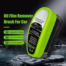 3Pcs Glass Cleaning Wipe Brsuh, Cleaning Brush, Car Windshield Oil Film Cleaner