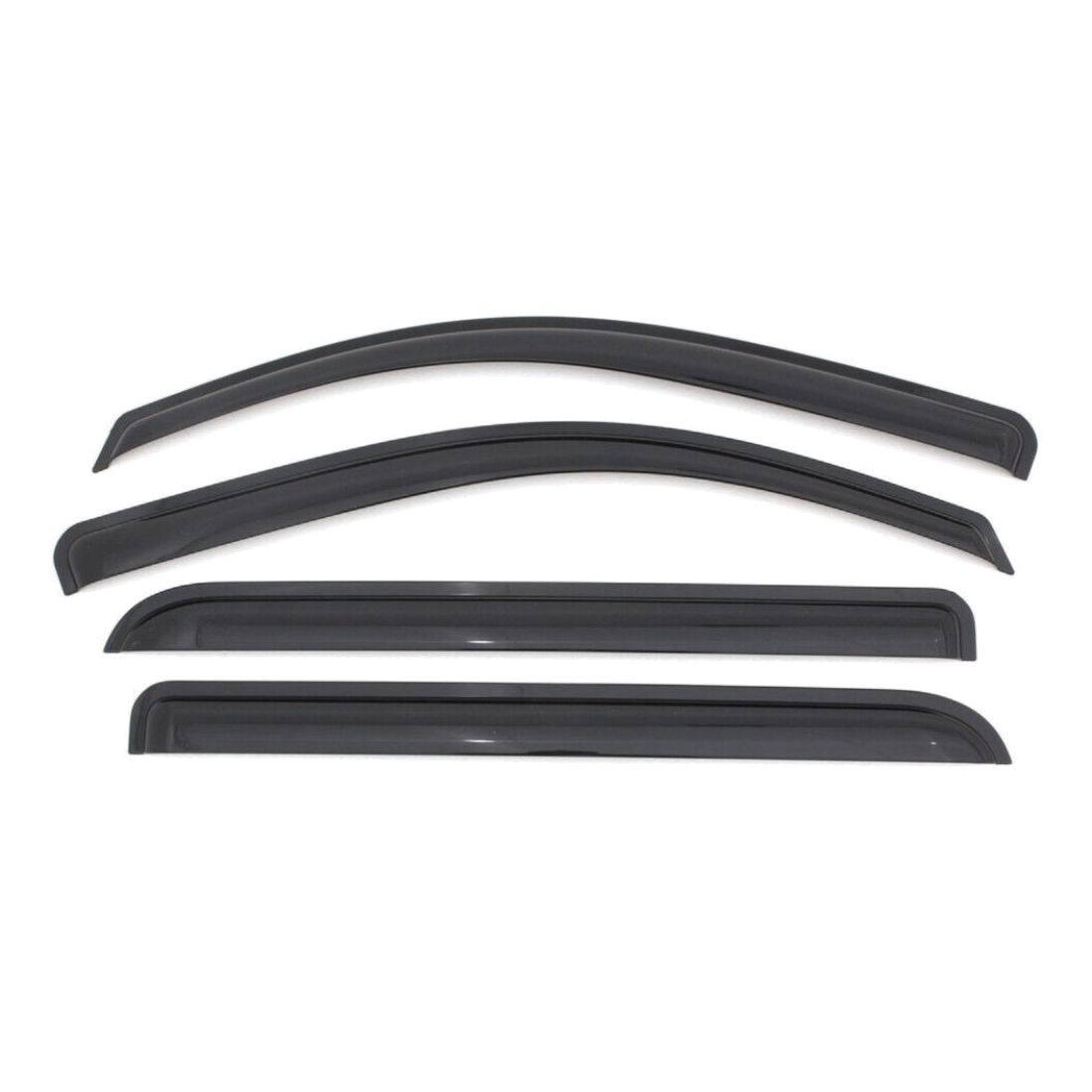 Window Visor For 2012-2017 Kia R Io Hatchback Front & Rear Set Of 4