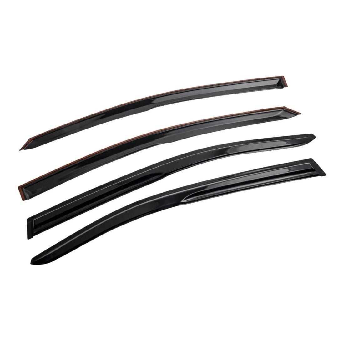 4-pcs Smoke Window Visor Sun Rain Guard For T Oyota 2020-2021 Corolla