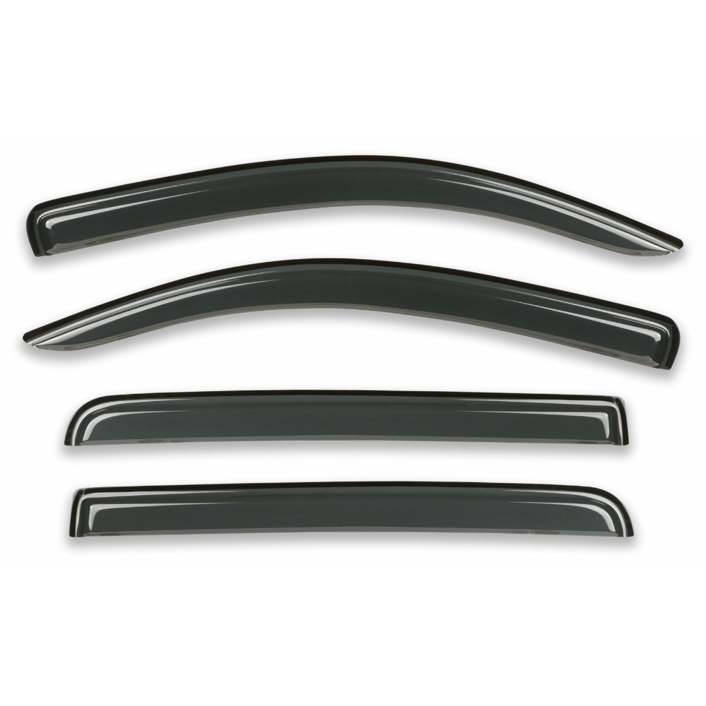 Window Visor Deflector Rain Guard For 18-20 T Oyota Tundra Limited Crew Max Cab