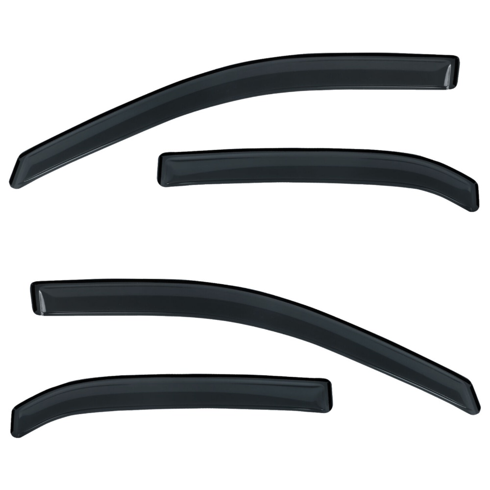 Window Visor Deflector Rain Guard In-channel For 10-17 Chevrolet Equinox