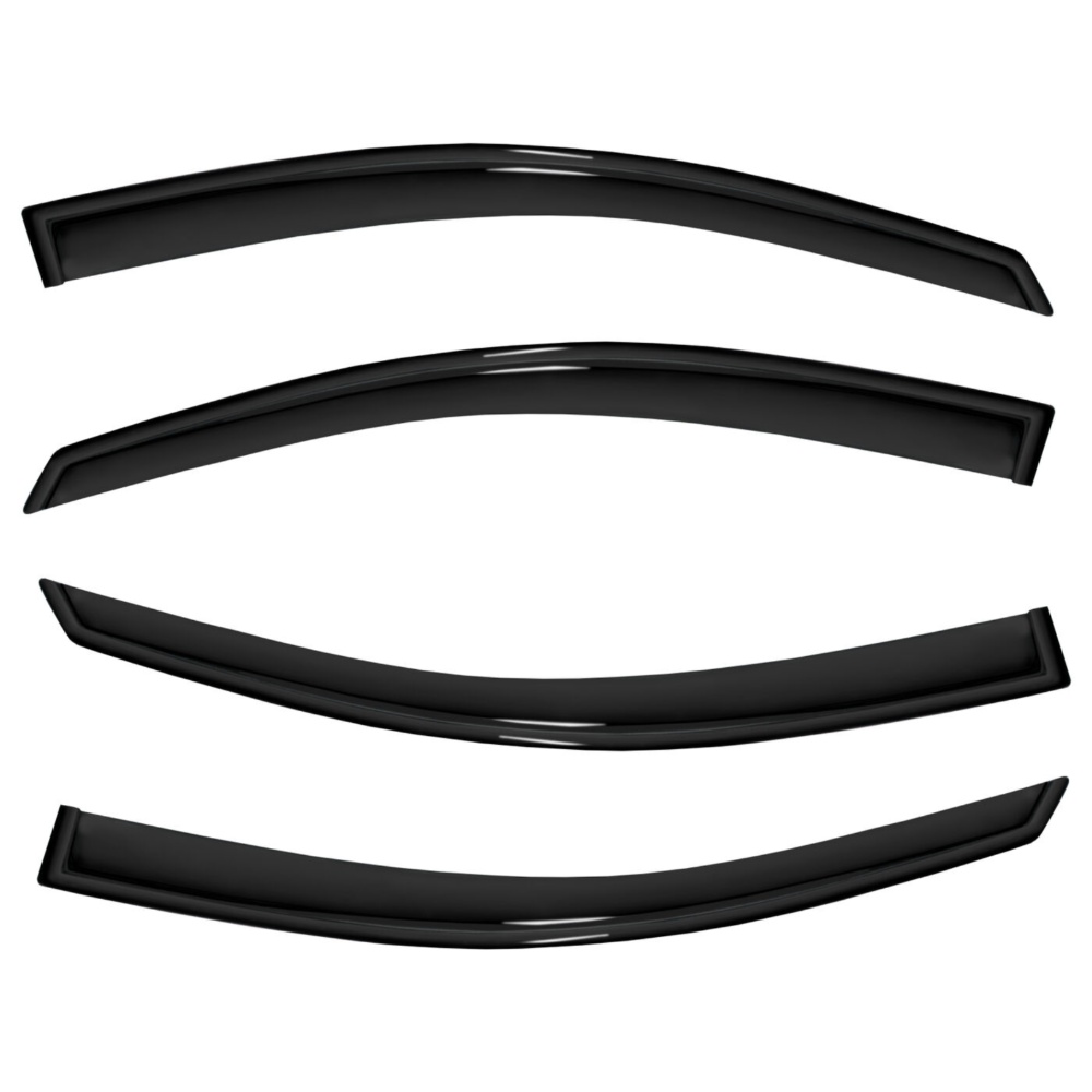 Side Window Visor Deflector Sun Rain Guard For 09-17 Chevrolet Traverse