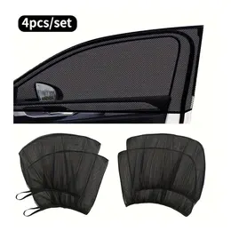 Mosquito Curtains For Cars Car Sun Shade Styling Accessories Auto UV Protect Curtain Side Window Sunshade Mesh