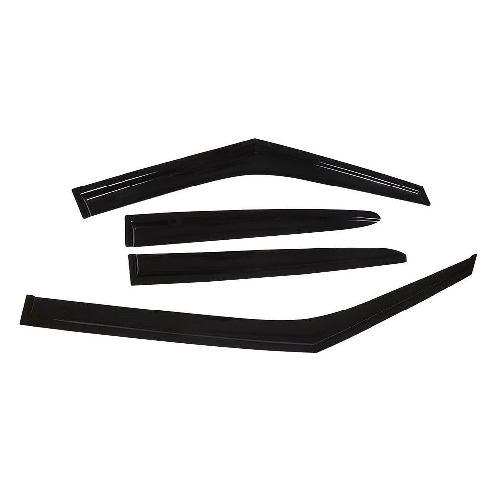 4Pcs Window Visors Sun Rain Vent Guards Shade For 2012-2017 Veloster Hatchback