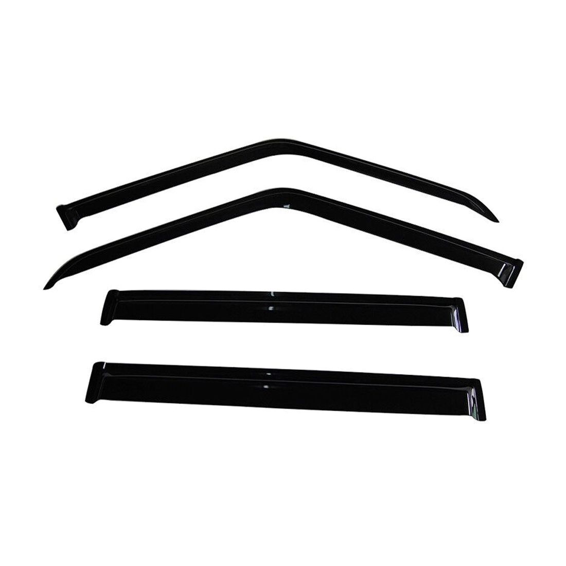 XJ BJ Window Visors Vent Sun Rain Wind Guard 4PCS