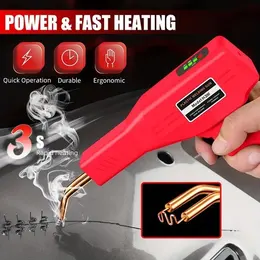 Hot Stapler Car Bumper Fender Welding Welder Gun Plastic Kit Repair With Staples