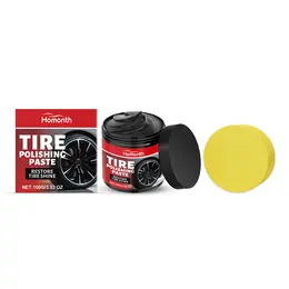 Product image of HOMONTH Tire Polishing Compound, Car Tire Retreading Compound, Tire Maintenance And Crack Prevention Portable Polishing And Care Compound