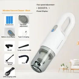 Mini Handheld Cordless Car Vacuum Cleaner, Portable Powerful High Suction Auto Vacuum For Vehicle Use