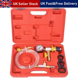 Radiator Cooling System Vacuum Purge Gauge Tool Coolant Refilling Kit