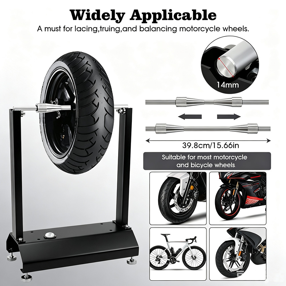 Main product image of Motorcycle Wheel Balancer and Static Truing Stand