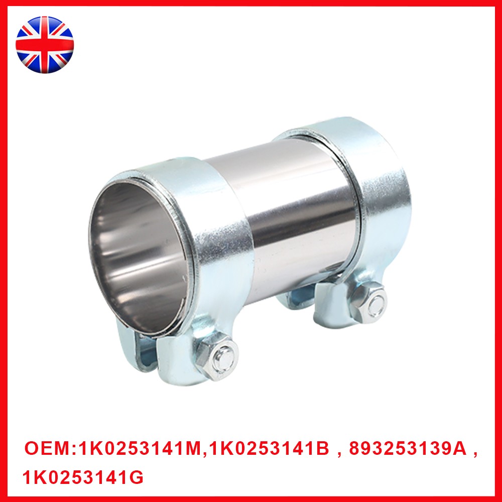Main product image of 55 x 95mm Exhaust Pipe Sleeve Connector Clamp for Audi VW Seat Skoda 1K0253141M
