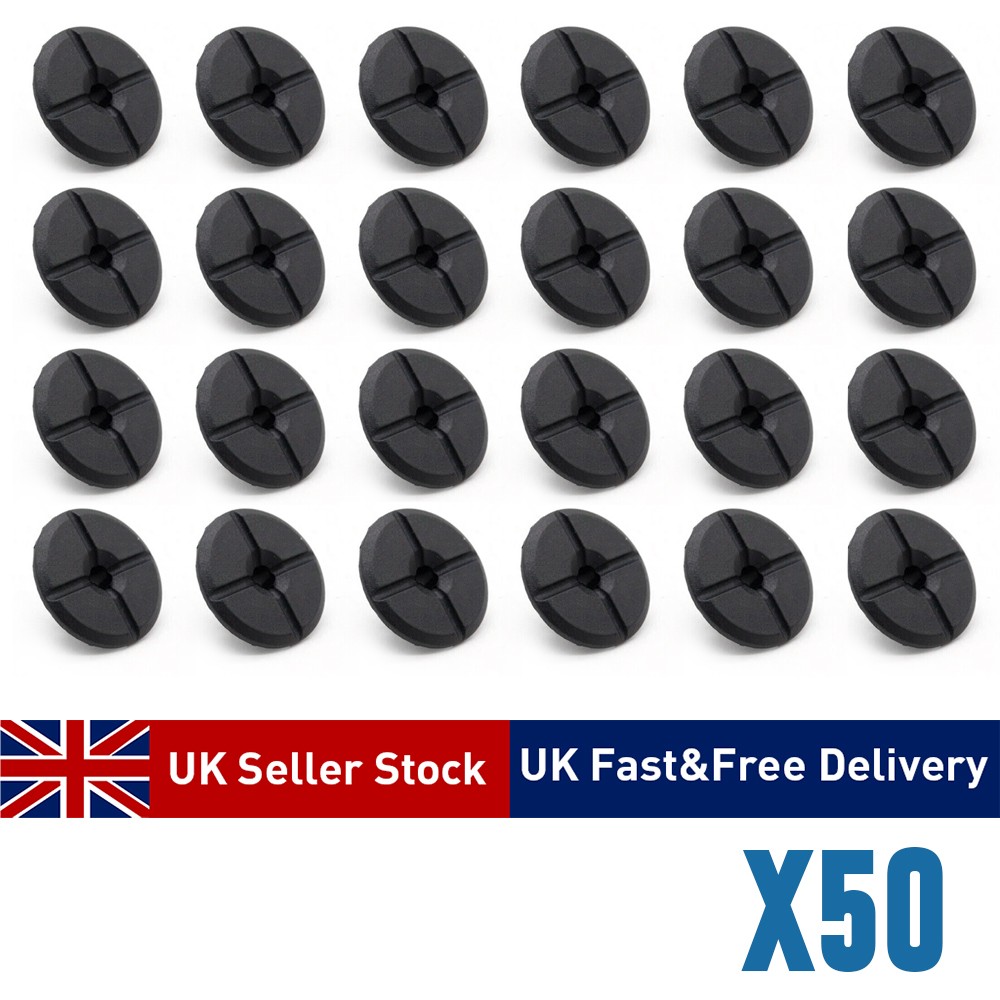 Main product image of Mercedes Nylon Nuts for Wheel Arch, Trim Panel, Splash Guard, Bumper (50-Pack)