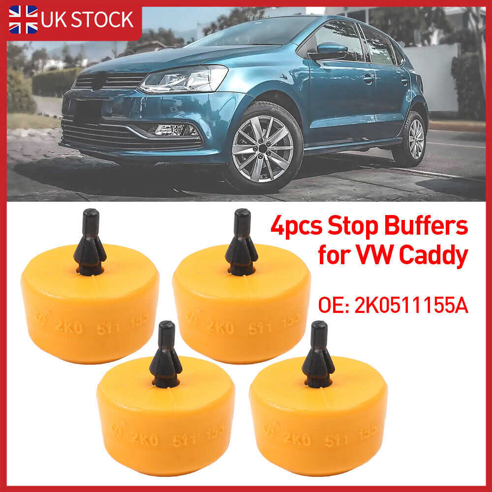 Main product image of 4-Pack Rear Leaf Spring Bump Stop for VW Caddy MK3, MK4 (2K5511155, 2K0511155A)