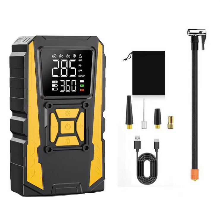 Main product image of 12V 150PSI Car Tire Inflator Electric Air Compressor with LED Light