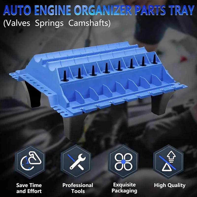 Main product image of Engine Cylinder Head Valve Component Repair Organizer Stand