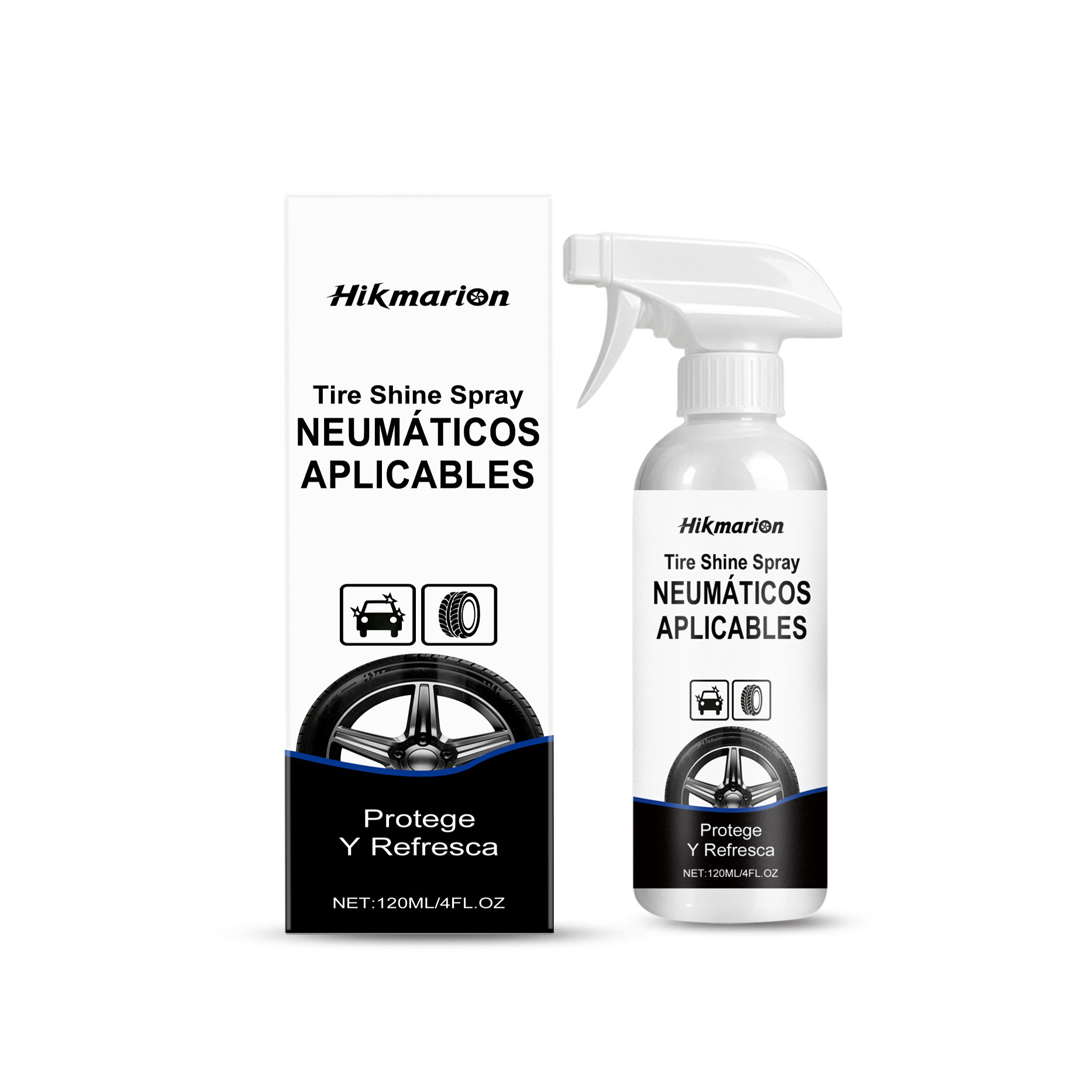 Main product image of Hikmarion Automotive Tire Dressing and Protectant Spray