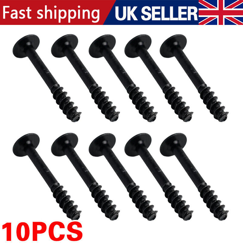 Main product image of 10x Black Air Filter Box Lid Retaining Screws for VW Audi Seat