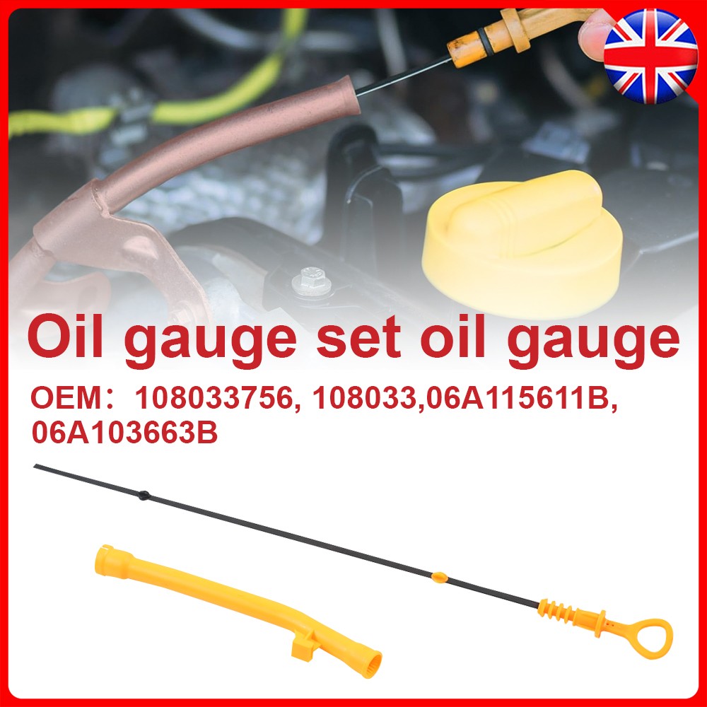 Main product image of Engine Oil Dipstick 06A115611B for Audi A3 TT, Seat Leon, Skoda Octavia Mk1, VW