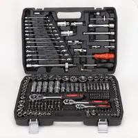 Product image of 216 Piece Ratchet, Socket, and Bit Tool Set with Case