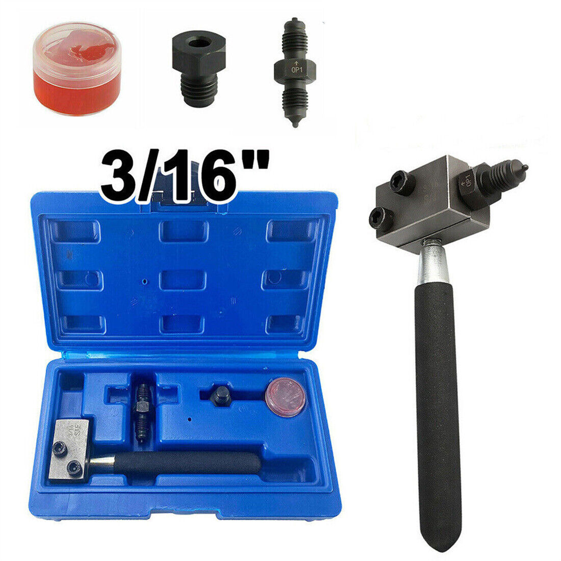 Main product image of SAE Double Flaring Tool Kit for Brake Lines, Handheld On-Car