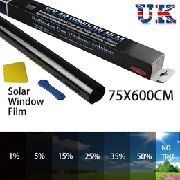 Product image of Car Window Tint Film Kit, 6m x 75cm, Super Dark Black