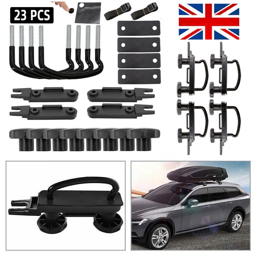 Main product image of 4-Piece Stainless Steel Roof Box U-Bolt Mounting Kit