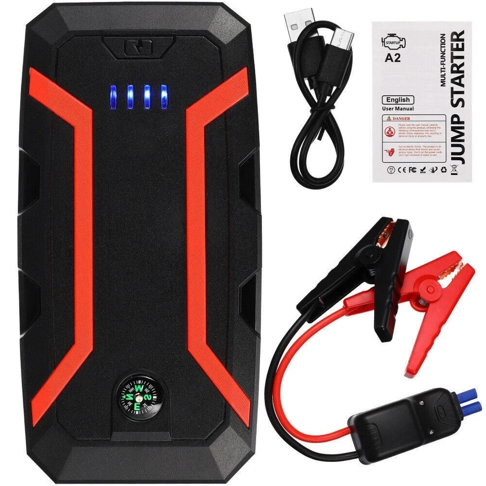 Main product image of 9000A 12V Car Jump Starter and Portable USB Power Bank