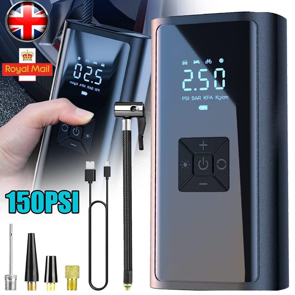 Main product image of Cordless USB Rechargeable Tire Air Compressor Pump