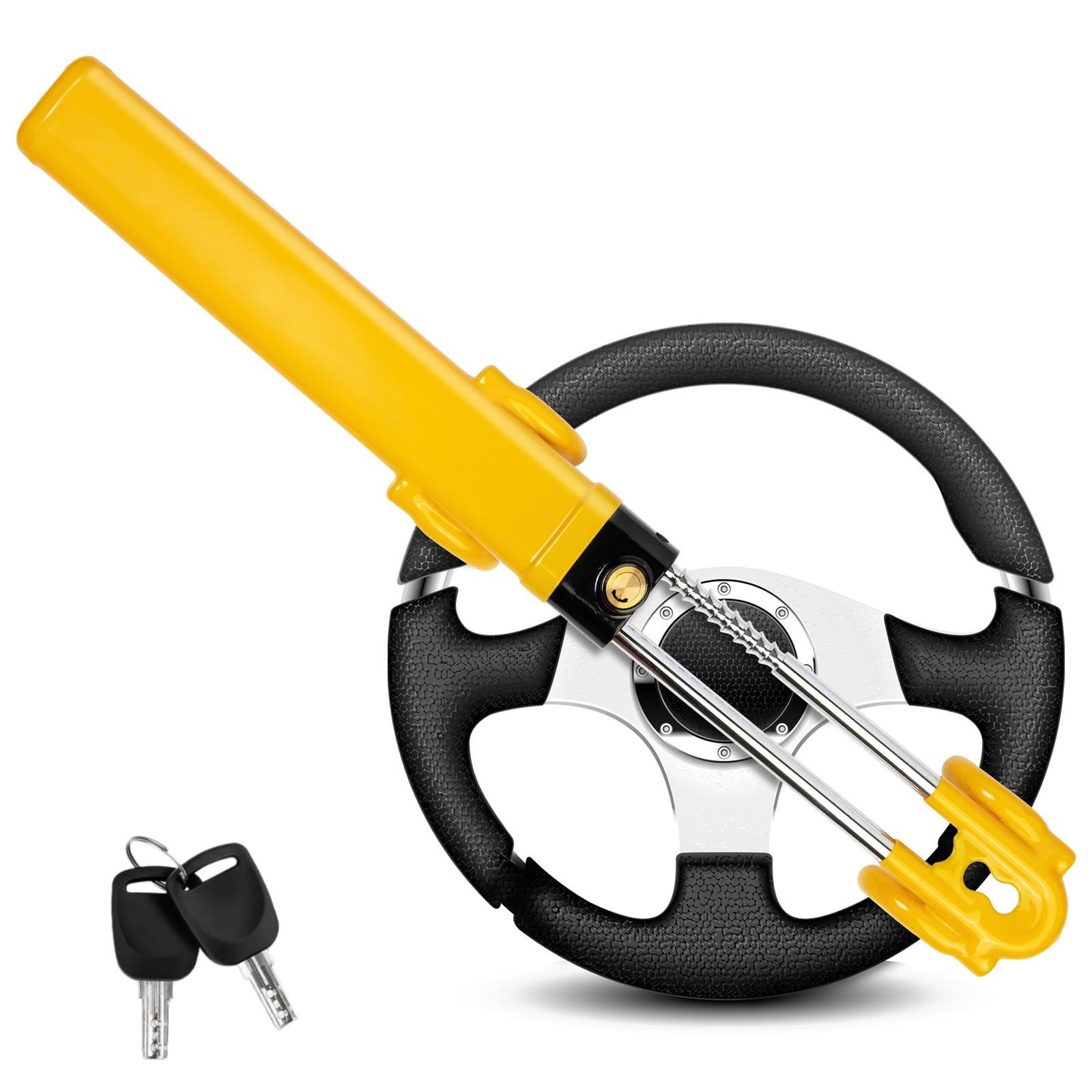 Main product image of Car Steering Wheel Lock, Heavy-Duty Anti-Theft Hook