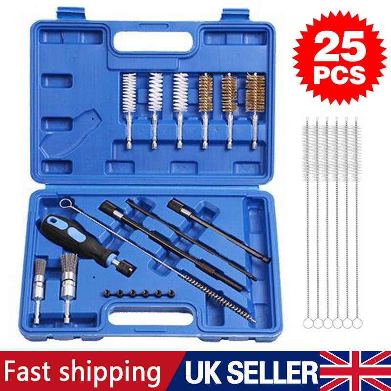 Main product image of 25-Piece Diesel Injector Seat Cleaning Brush Kit