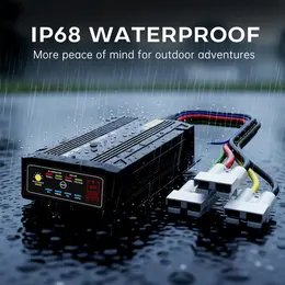 Product image of 12V 40A DC-DC Dual Battery Charger, Voltage Sensitive, with Solar Input