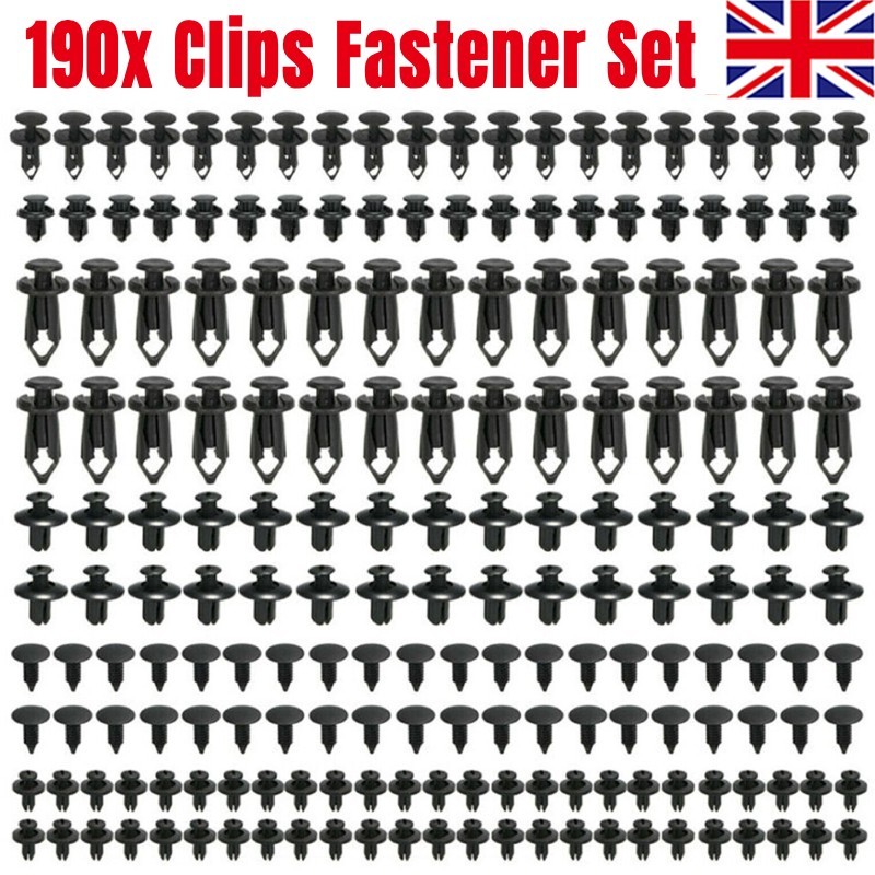 Main product image of 190-Piece Automotive Body Trim Clip and Fastener Kit