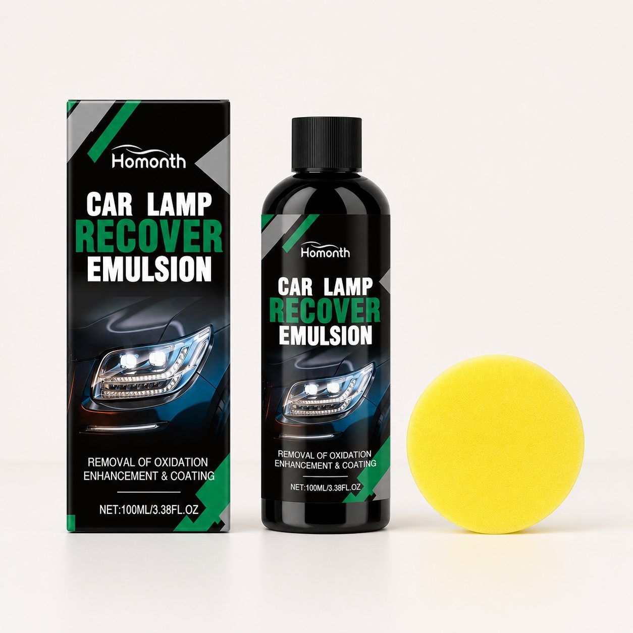 Main product image of HOMONTH Automotive Headlight Lens Care Kit
