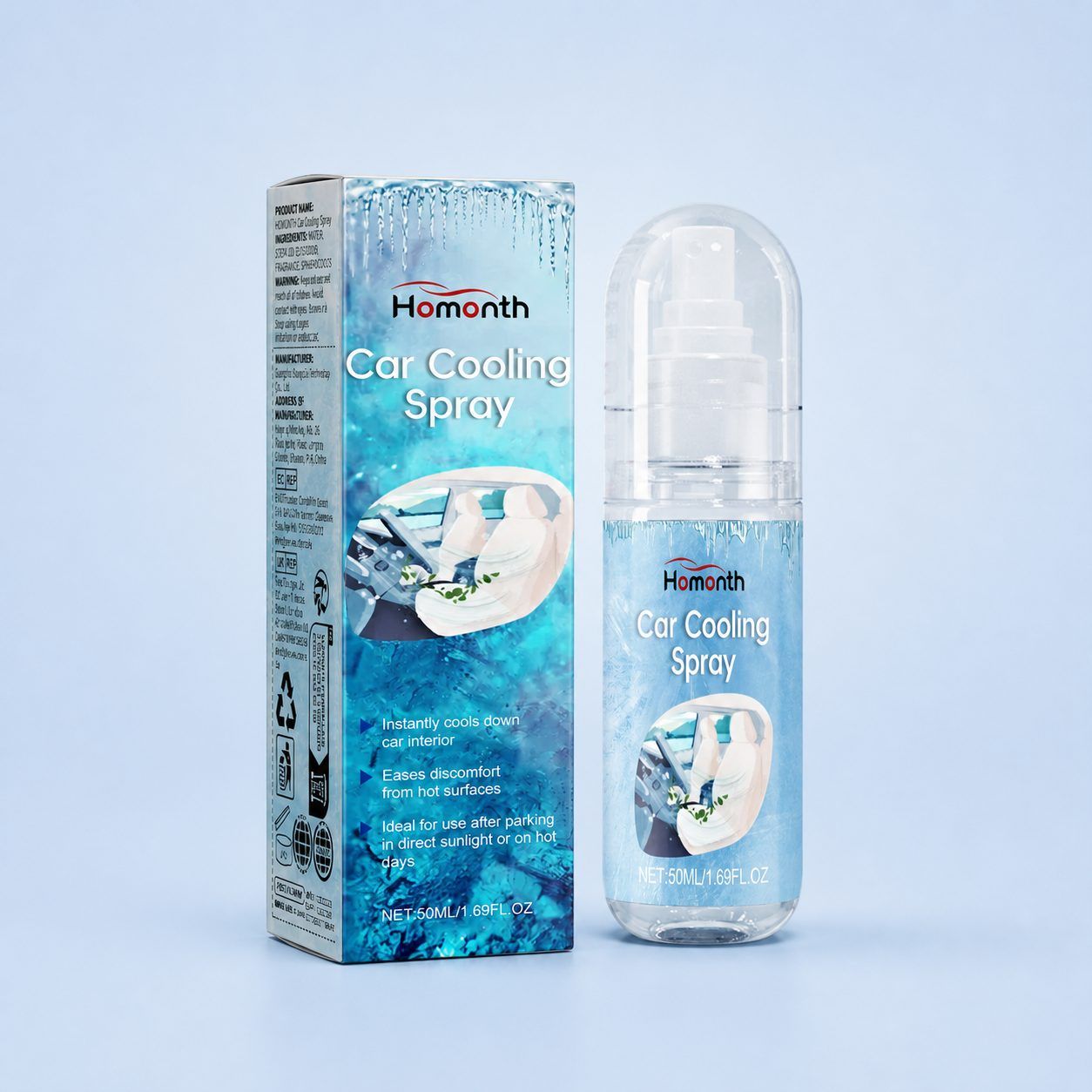 Main product image of HOMONTH Automotive Interior Cooling Spray, 50 ml