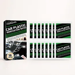 Product image of HOMONTH Automotive Interior Plastic Wipes, 16 Count