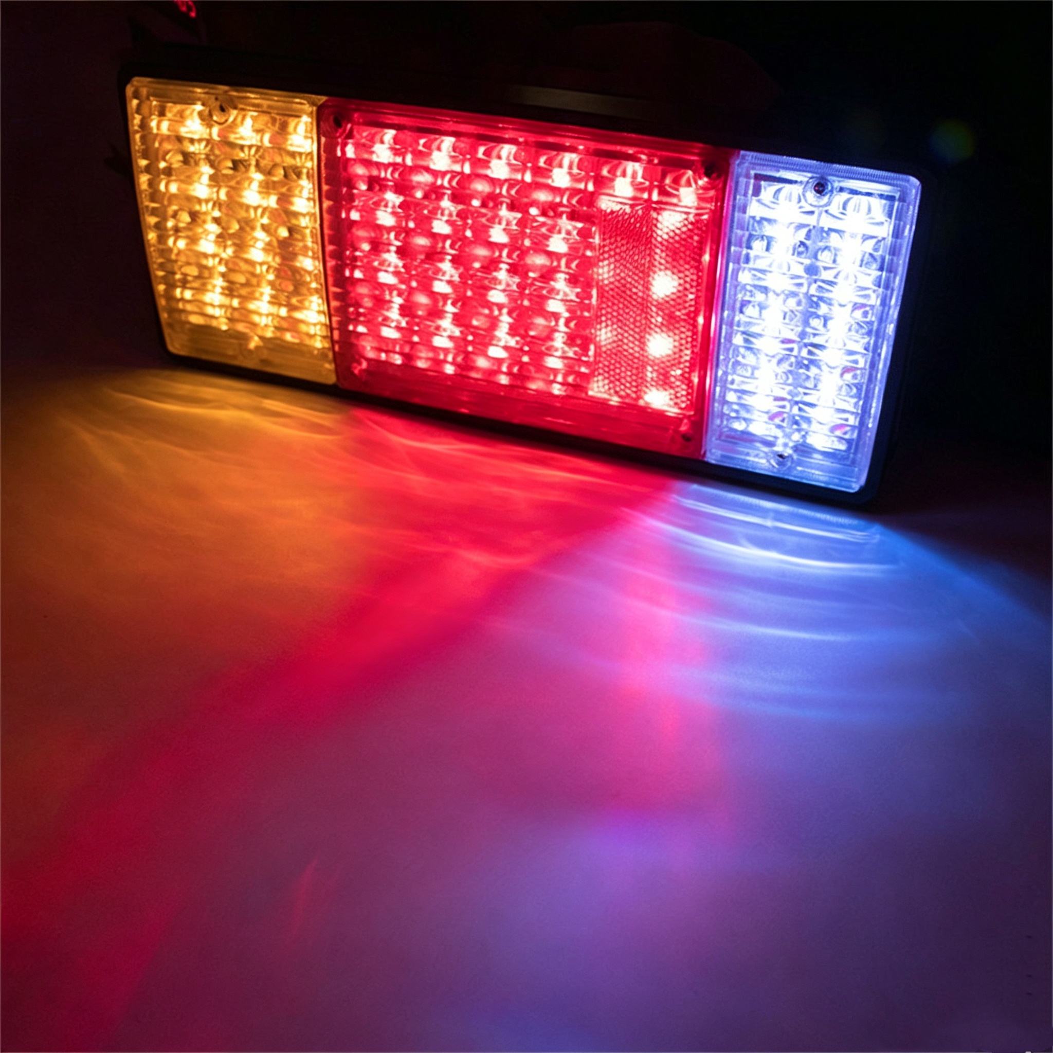 Main product image of Pair of 44 LED Stop, Turn Signal, Tail Lights, 10-30V, for Truck, Trailer