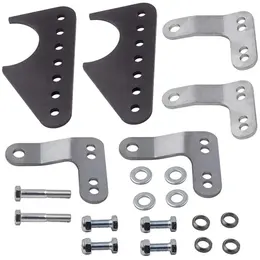 Product image of Coil-Over Rear Lower Adjustable Shock Mount Brackets for 3" Axle Tubes