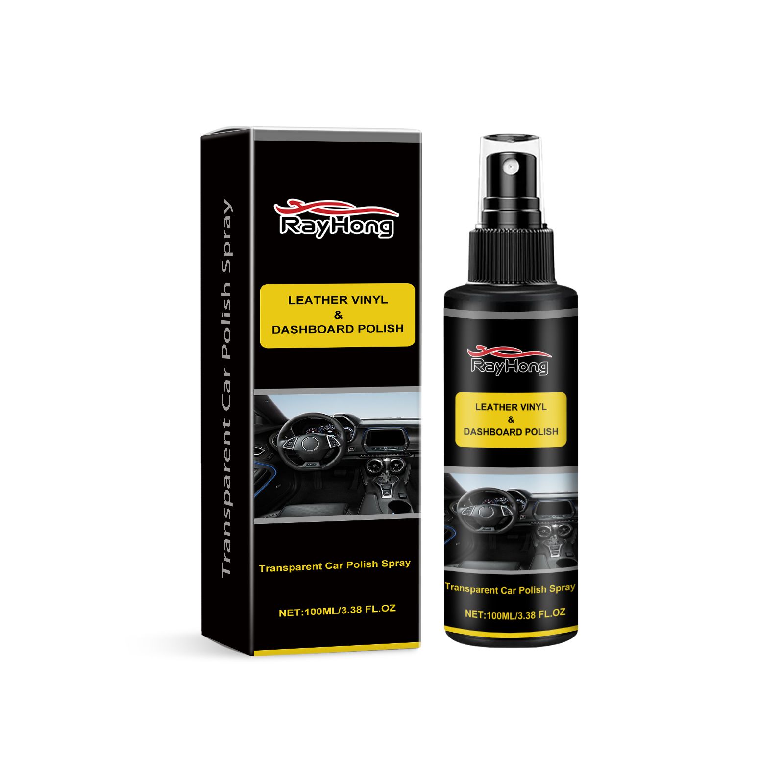 Main product image of RAYHONG Automotive Exterior Polish Spray, 100 ml Bottle