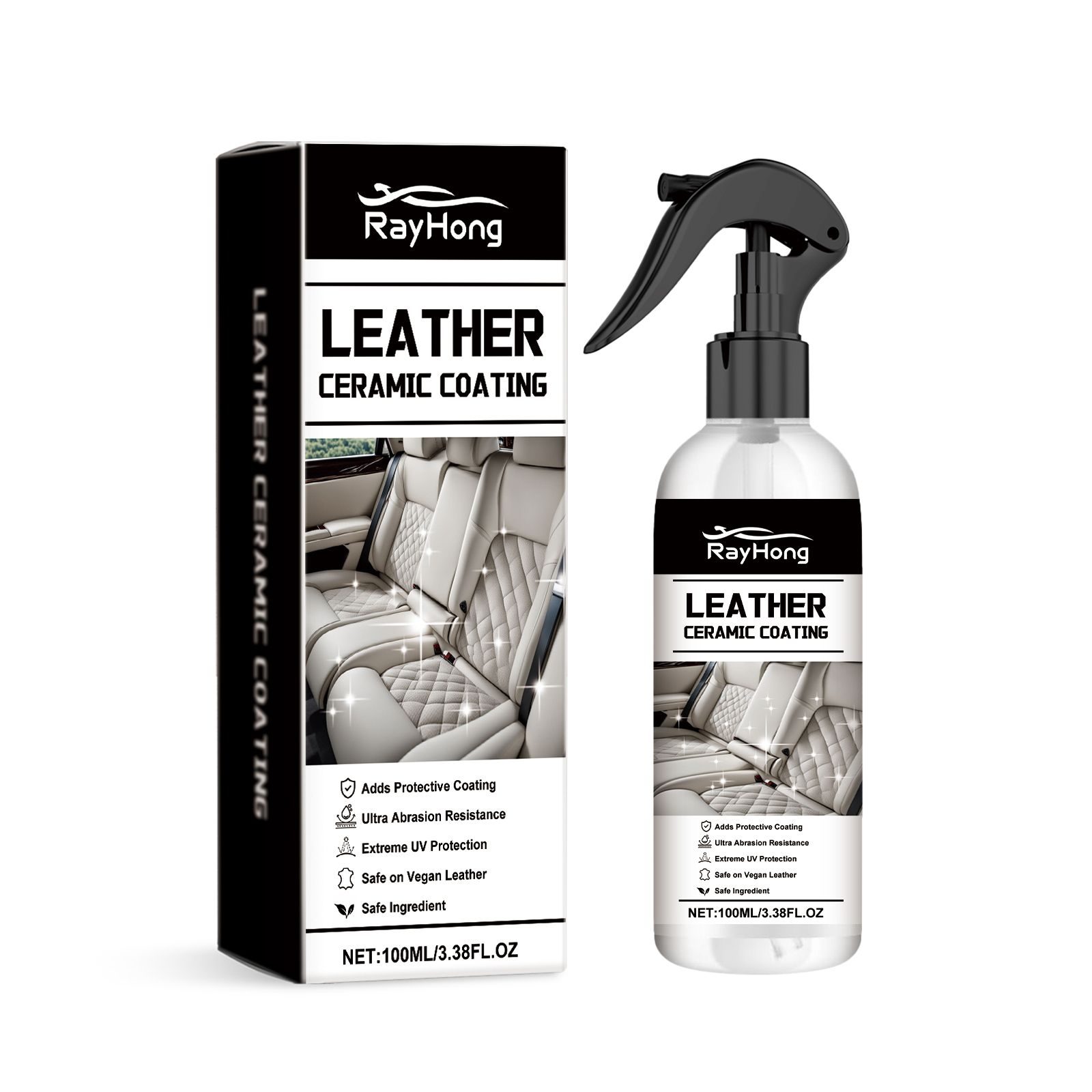 Main product image of RAYHONG Automotive Leather Ceramic Coating, 100 ml