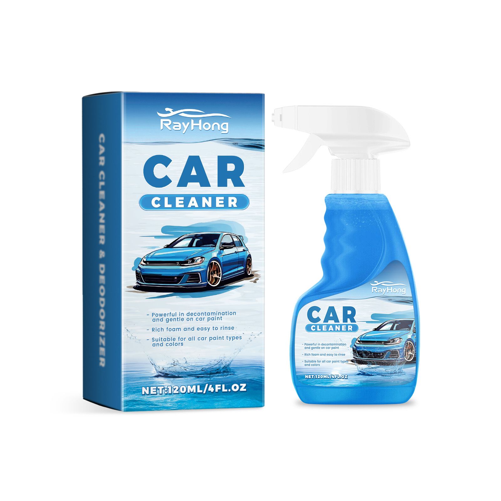 Main product image of RAYHONG Automotive Wash Liquid, 120 ml Bottle