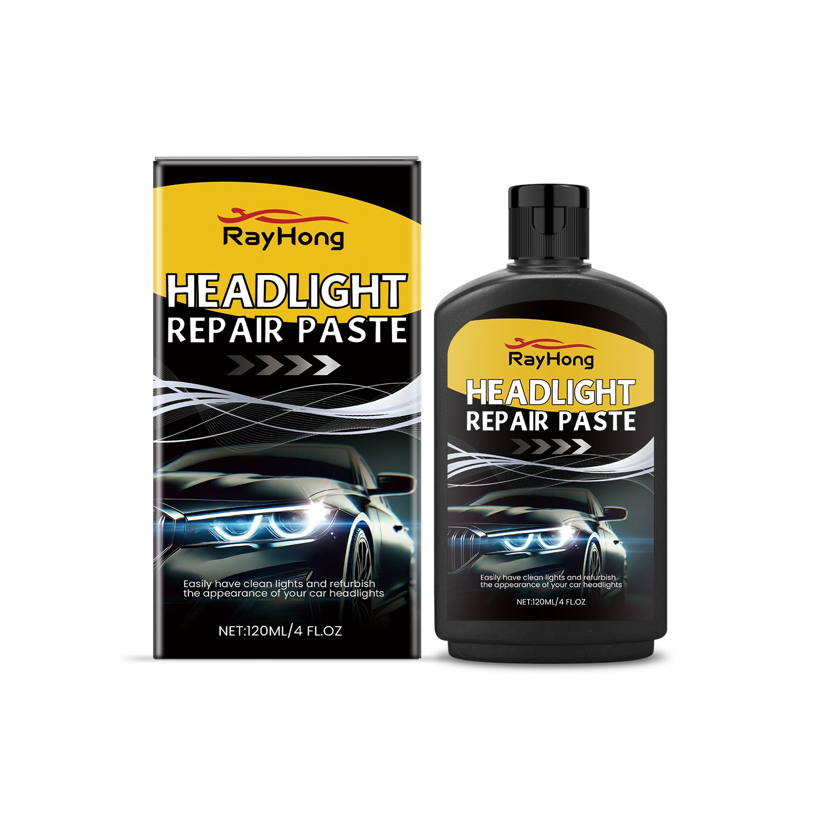 Main product image of RAYHONG Automotive Headlight Lens Care Liquid, 120 ml