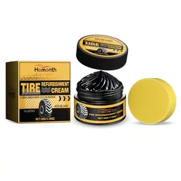 Product image of HOMONTH Automotive Tire Care Paste Kit, 50 g
