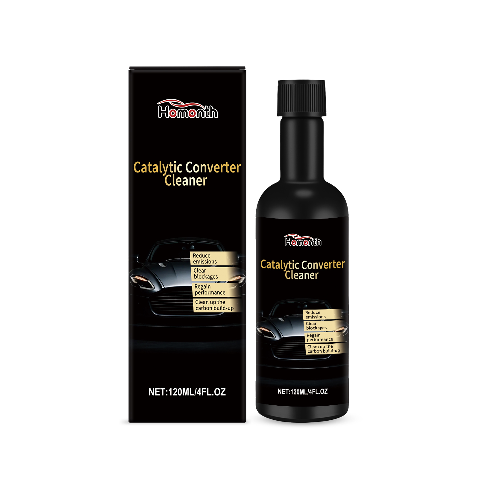 Main product image of Catalytic Converter Cleaner, Engine Carbon Deposit Remover
