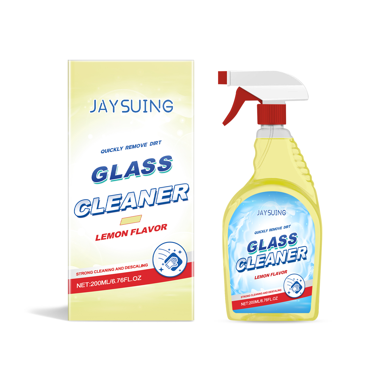 Main product image of Lemon Glass Cleaner for Stain and Dust Removal