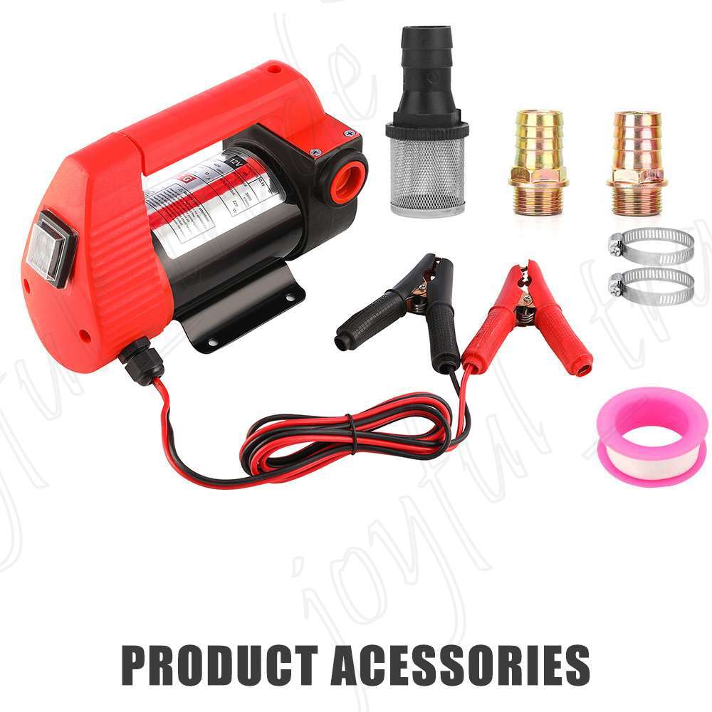 Main product image of 12V Electric Fuel Transfer Pump, 45 L/min, Oil & Gasoline