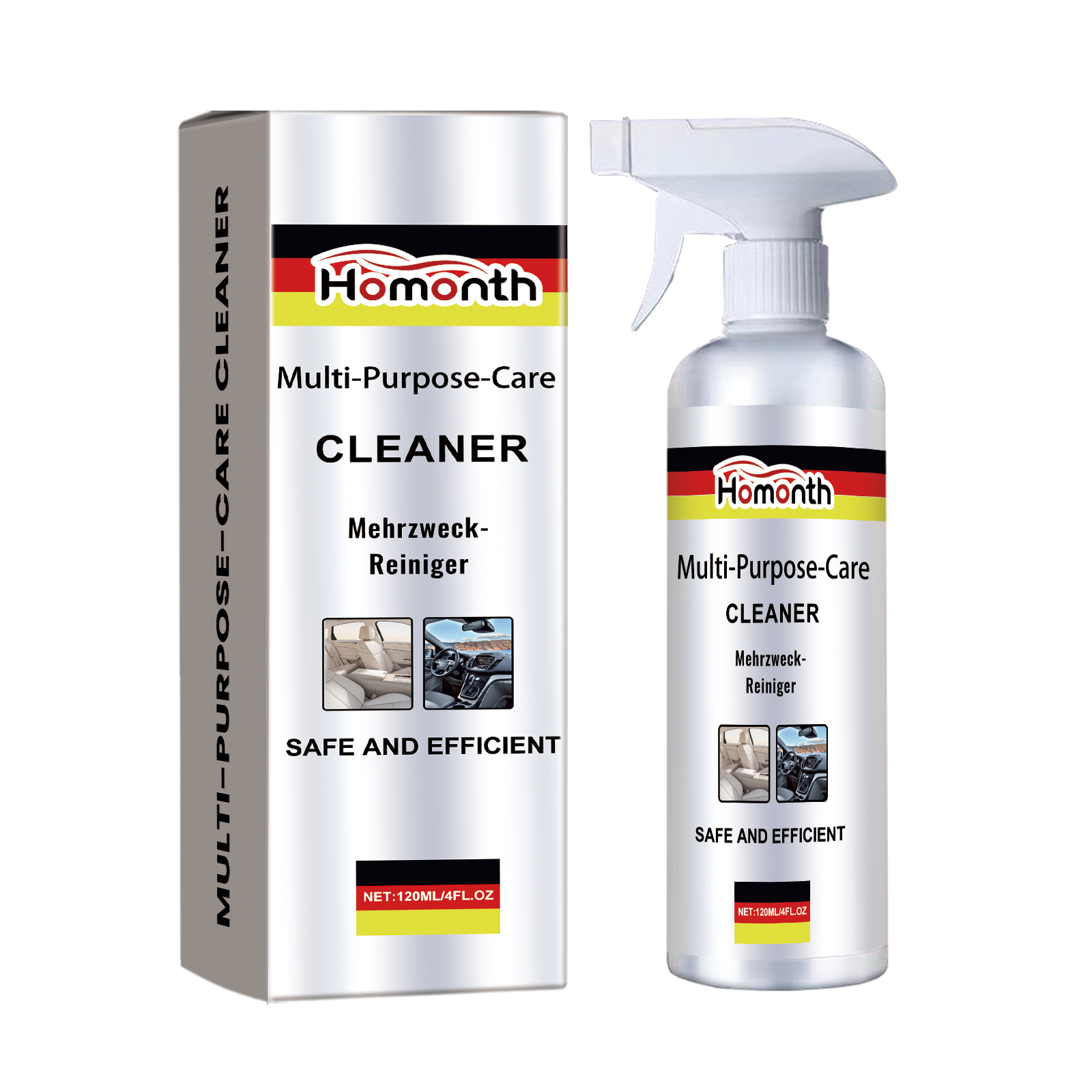 Main product image of Multi-Purpose Foam Cleaner for Home and Automotive Use