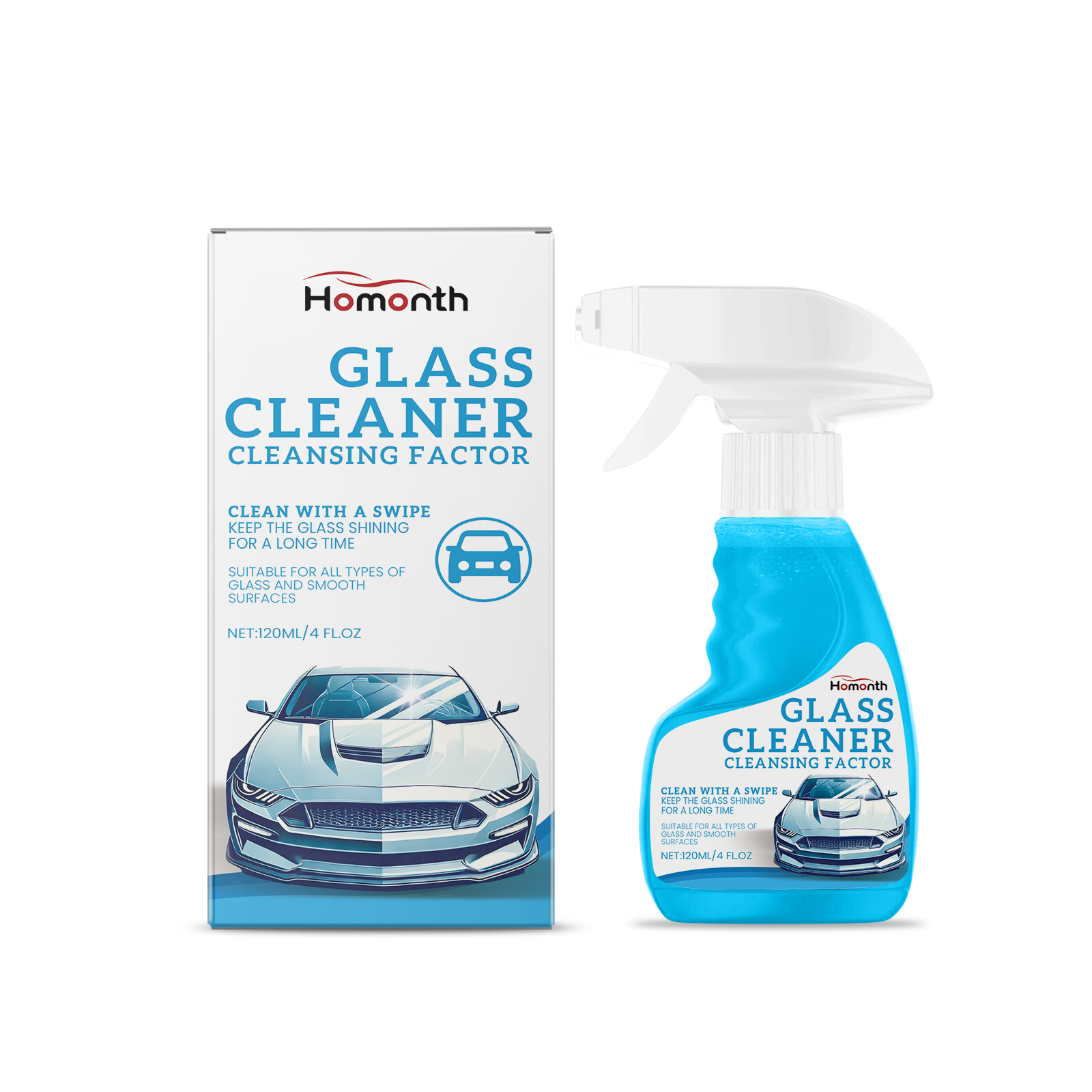 Main product image of Glass Cleaner, Degreaser, Anti-Fog, Rain Repellent
