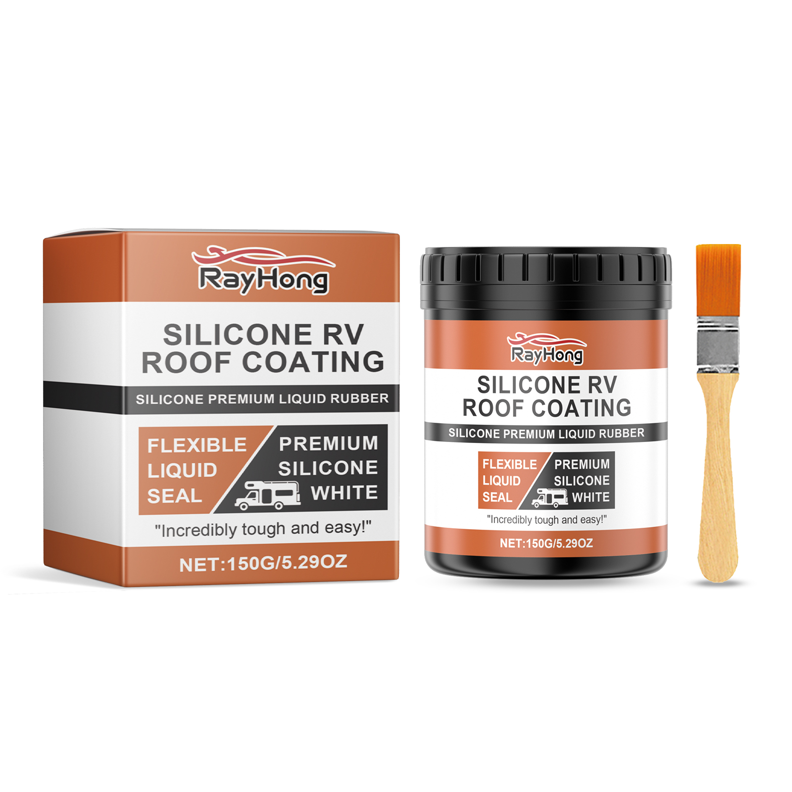 Main product image of Silicone RV Roof Coating, Camper Top and Leak Repair Sealant